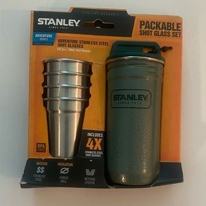 Stanley packable camping shot glasses